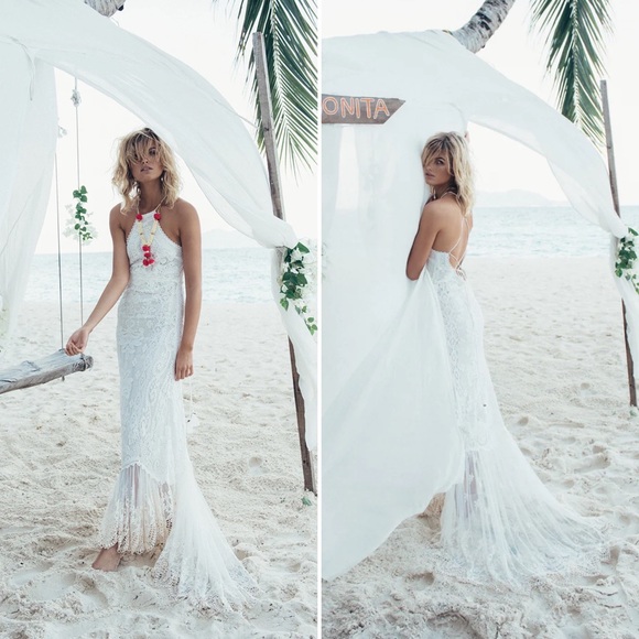 Spell Casablanca Wedding Gown - S - Picture 13 of 16